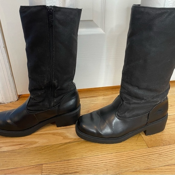 Totes Paula all weather rain boot snow boot black size 8 - Picture 3 of 13